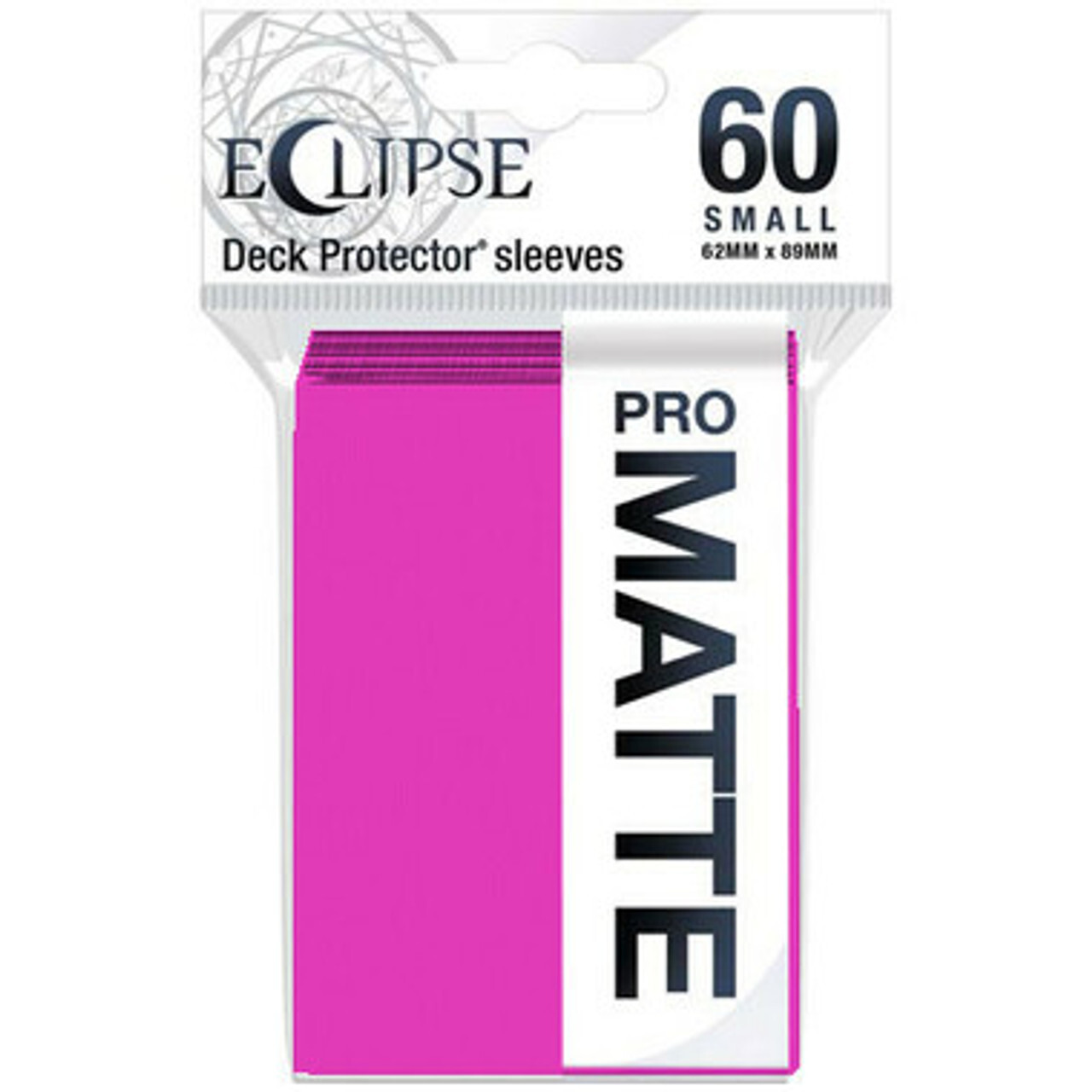 

Аксессуары Ultra Pro Sleeves: Hot Pink - Eclipse Matte, Small (60ct)