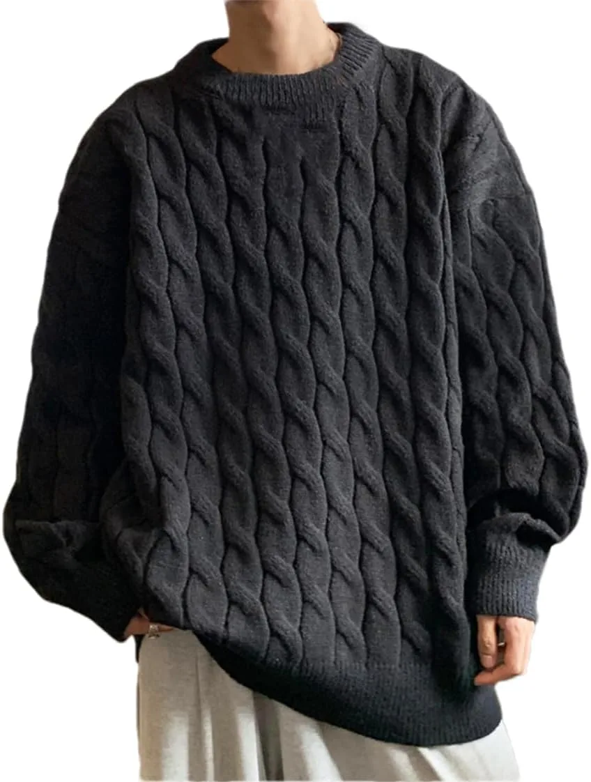 

Мужской свитер-пуловер Loose Lazy Style DBFBDTU