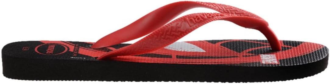 Мужские шлепанцы Havaianas, 8/9, черный/красный — фото 3