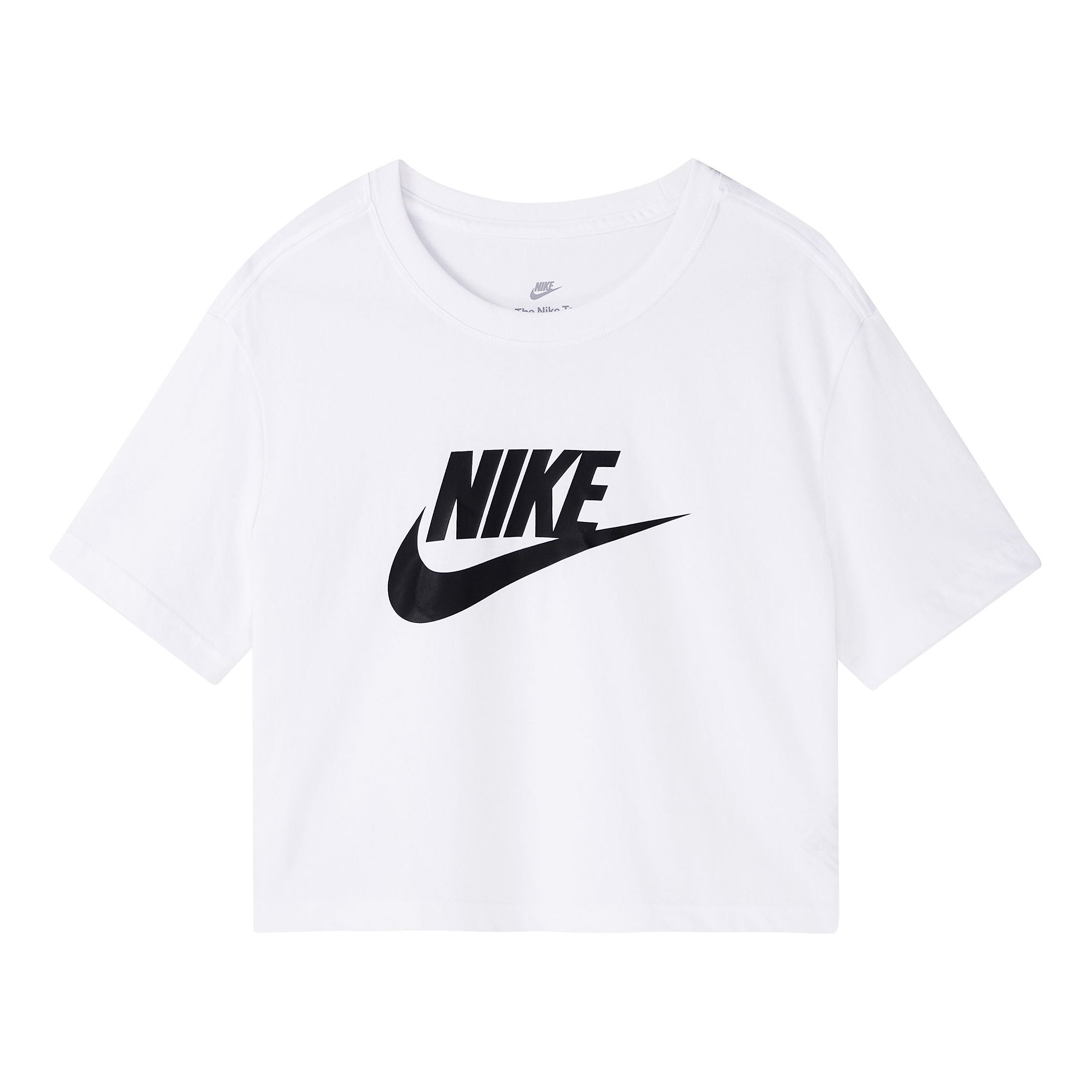 

Футболка (WMNS) Nike Sportswear Essential Short Casual Crew Neck Short Sleeve T-Shirt White BV6176-100