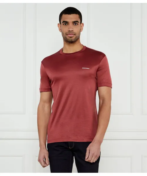 

Футболка Slim fit Emporio Armani, красный