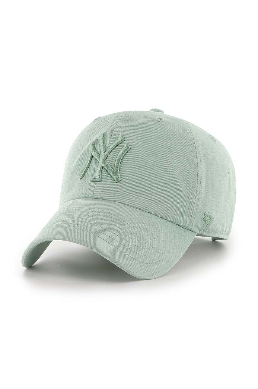 

Хлопковая бейсболка 47 бренда MLB New York Yankees 47 Brand, зеленый