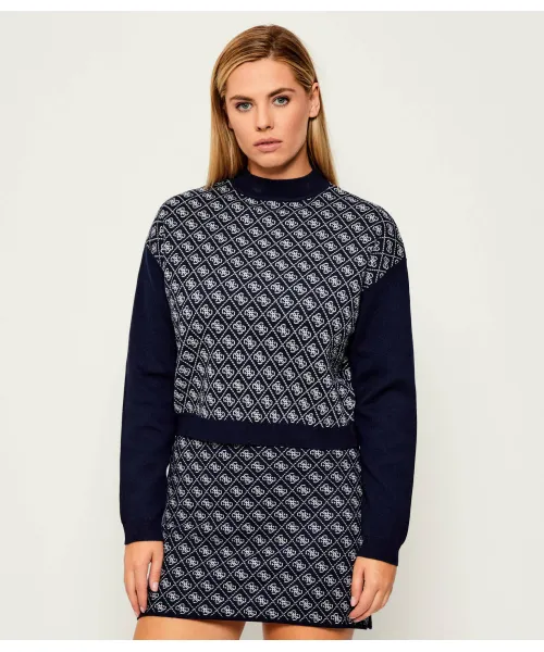 

Полуводолазка Обри Loose fit Guess Jeans, синий