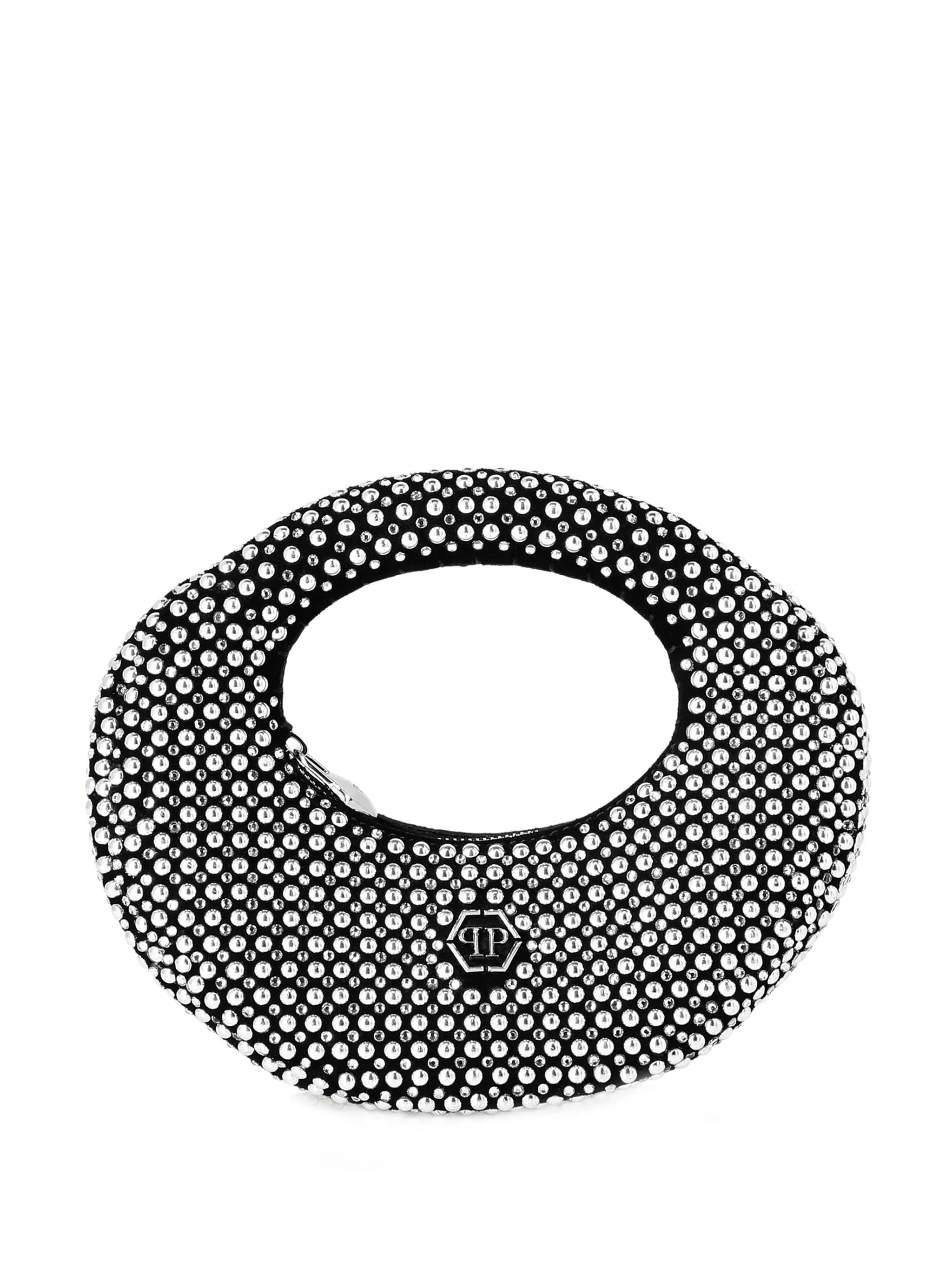 

Сумка-тоут с заклепками Philipp Plein, черный
