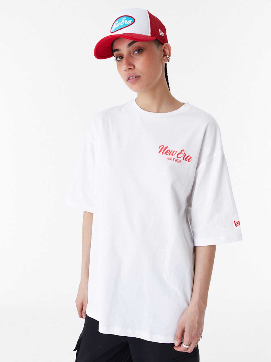

Футболка New Era NE CACTUS GRPHC OS TEE, белый