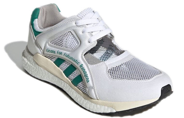 Кроссовки adidas originals EQT Racing x Human Made 'White Green', белый — фото 3