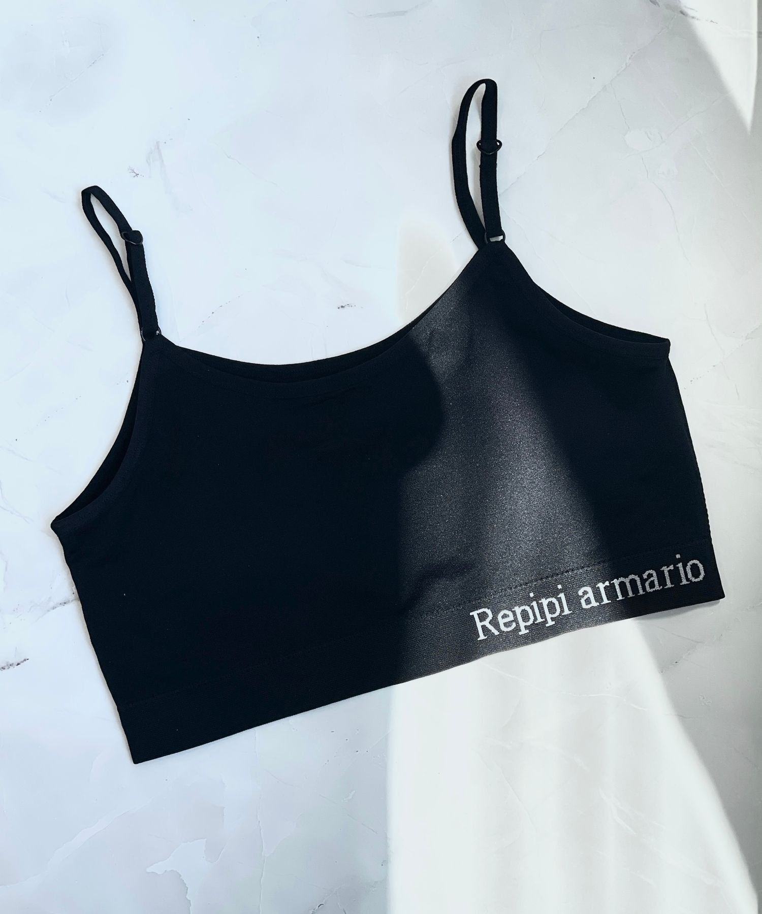 Упакованный топ-майка Repipi armario, Black 09