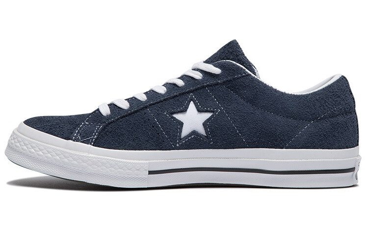 

Кроссовки One Star Converse Ox Premium Suede 'Dark Blue', Черный, Кроссовки One Star Converse Ox Premium Suede 'Dark Blue'