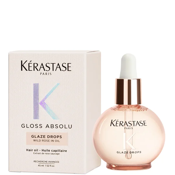 

Kérastase gloss absolu glaze drops масло для волос с дикой розой 45 мл Kerastase