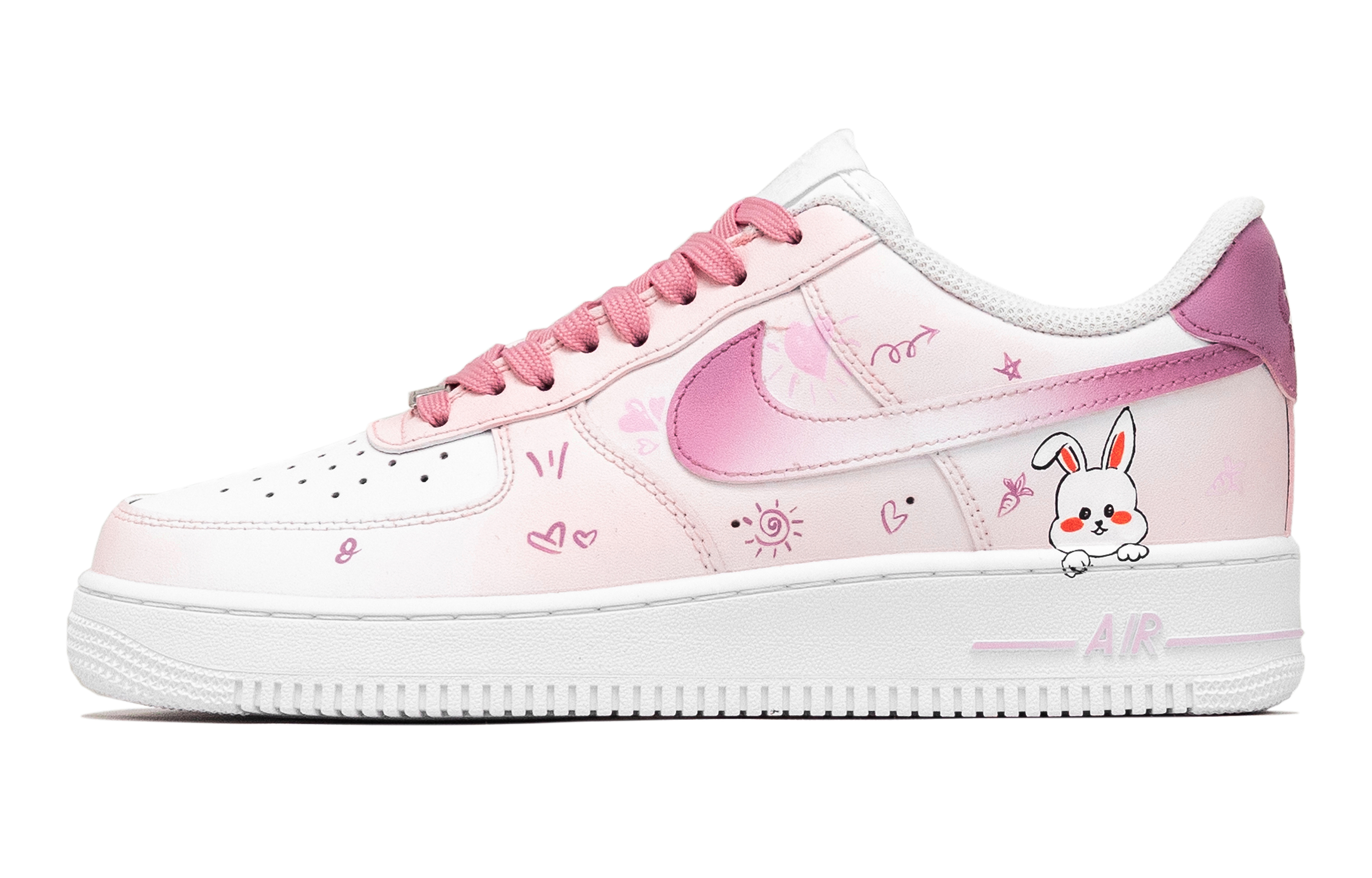 

Nike Кроссовки Air Force 1 Low Top для скейтбординга, мужские, ярко-розовые