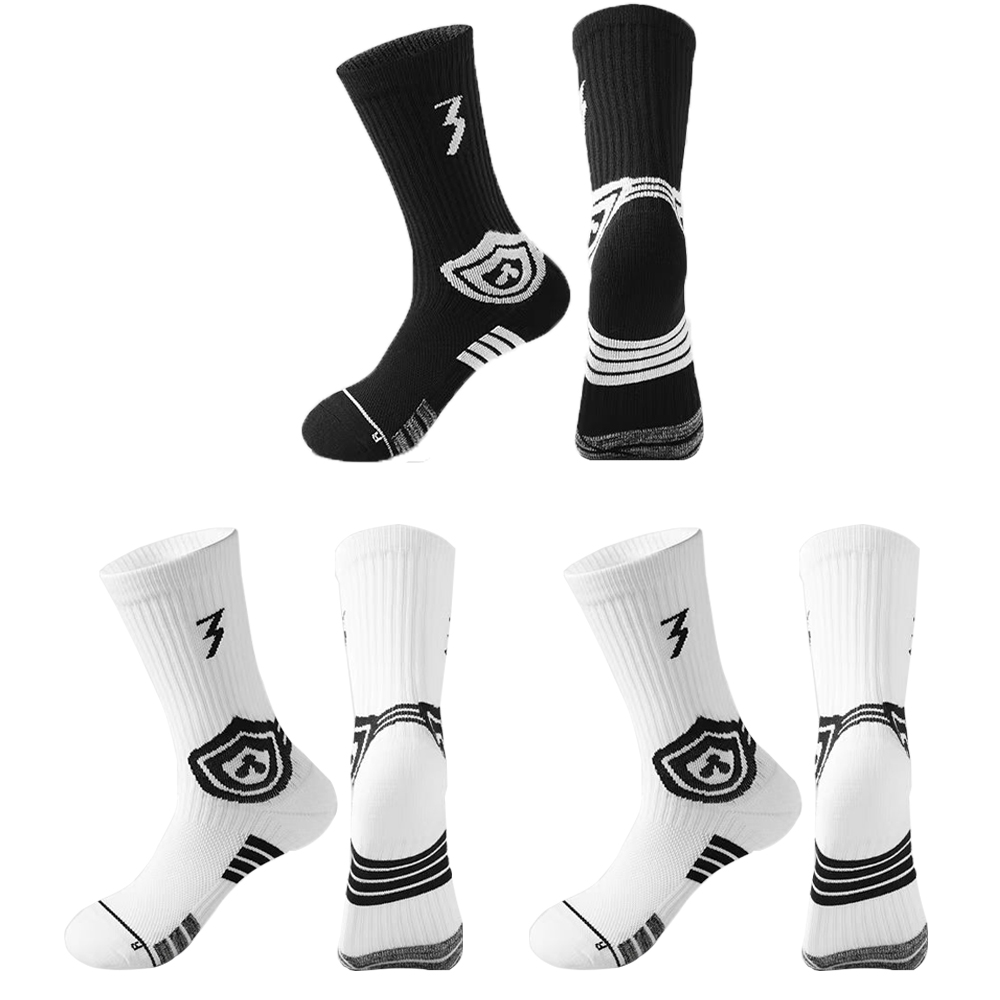 

Набор унисекс носков Crew 361°, 3 pack (черный 1+белый 2)