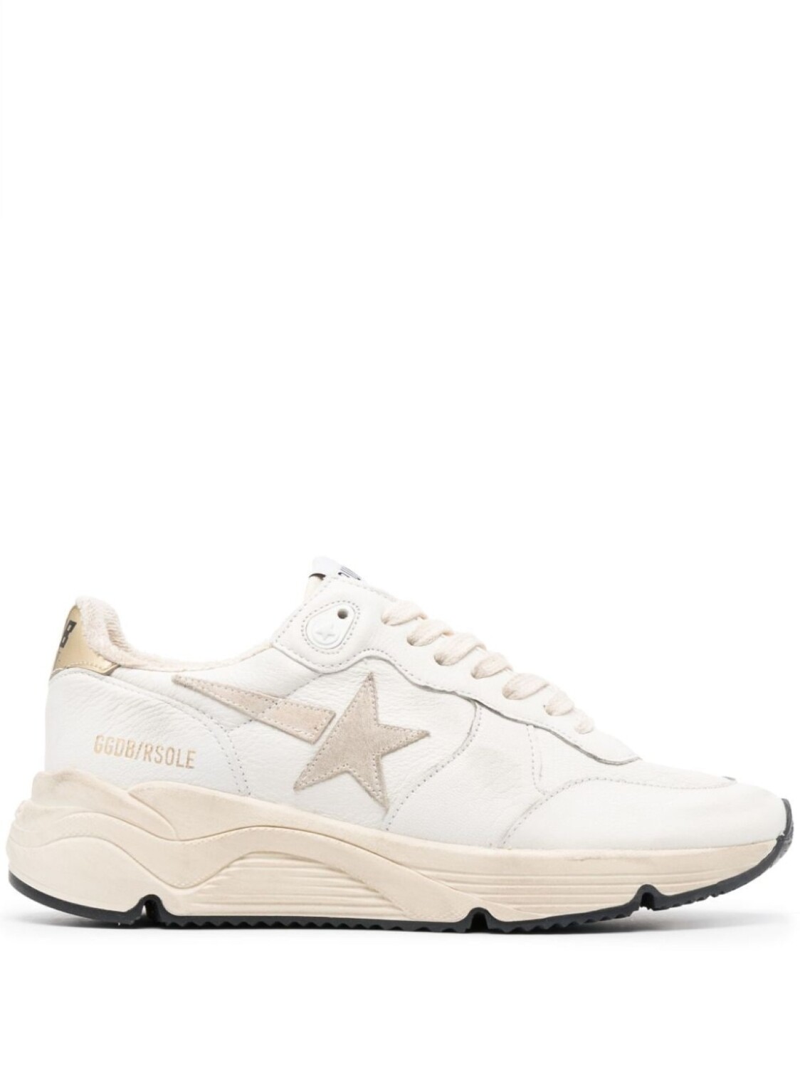 

Кроссовки Golden Goose With Logo, белый/бежевый/золотой