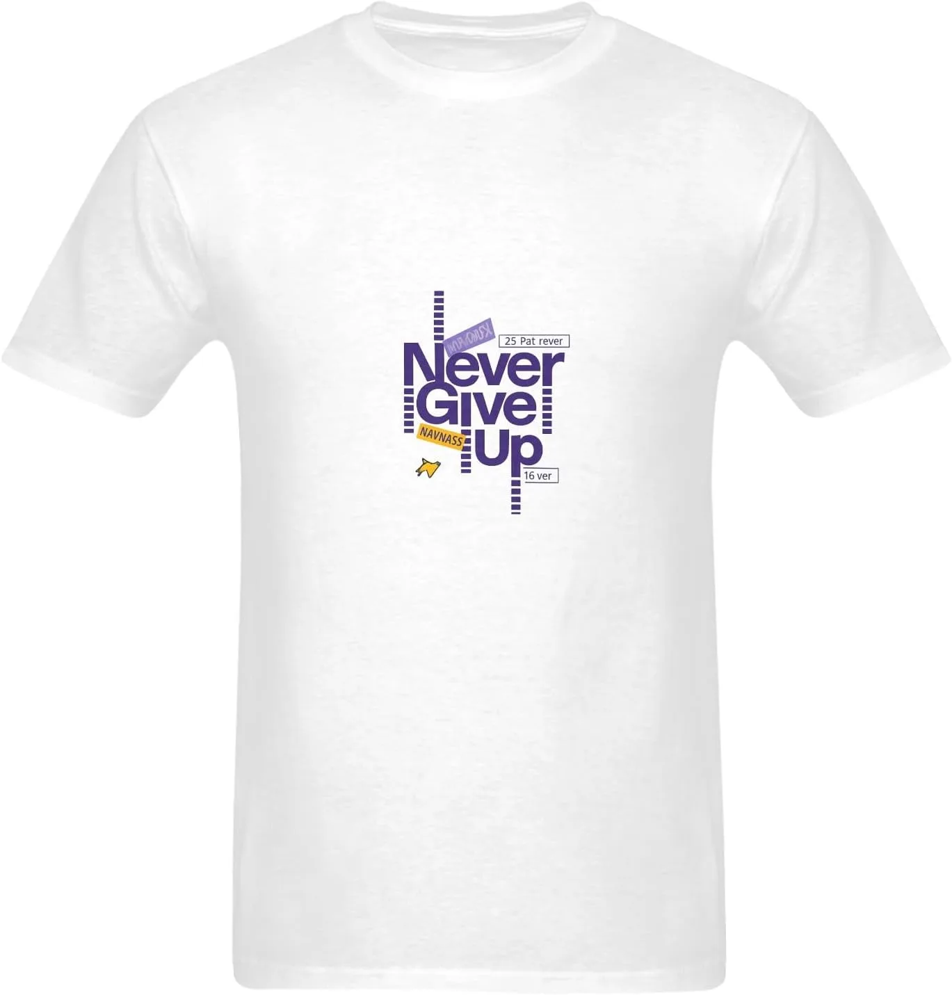 

Футболка с принтом Motivational Letter, короткий рукав, crew neck