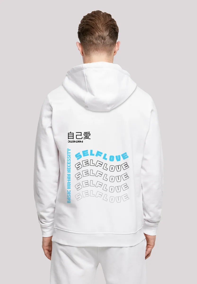 

Толстовка F4NT4STIC "Self Love Back HOODIE", принт, белый