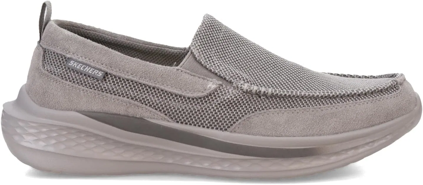 Мужские мокасины Skechers Slade - Munson, Gray — фото 2