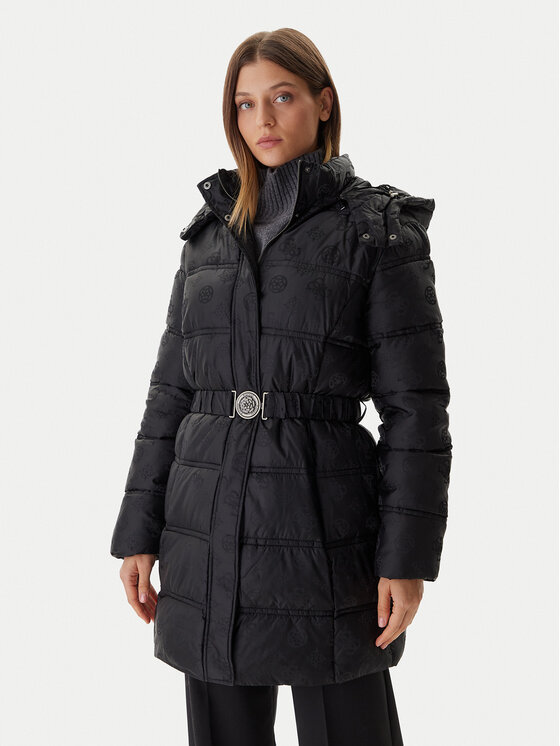 

Зимняя куртка regular fit W5BL44 W2912 Guess, черный