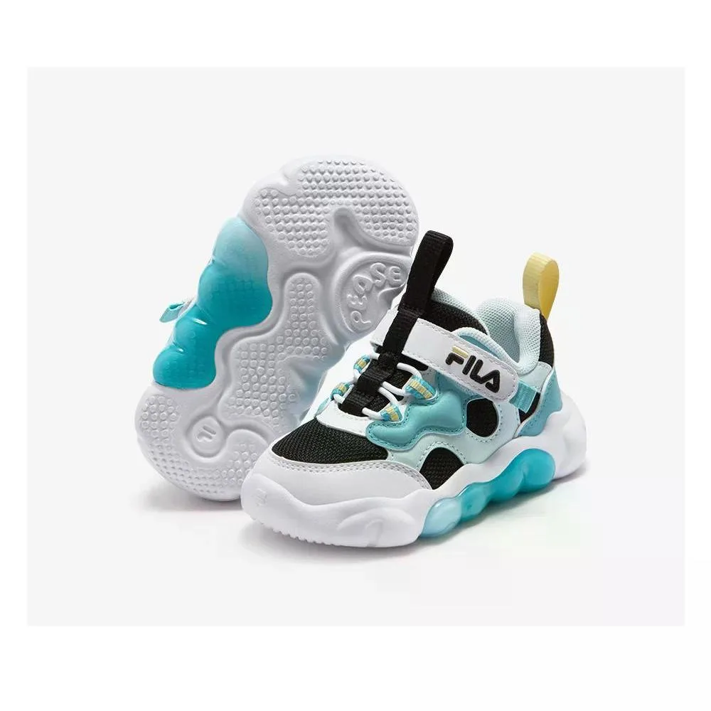 Детские противоскользящие кроссовки FILA FILA KIDS, Black/Mist Blue-BB — фото 4