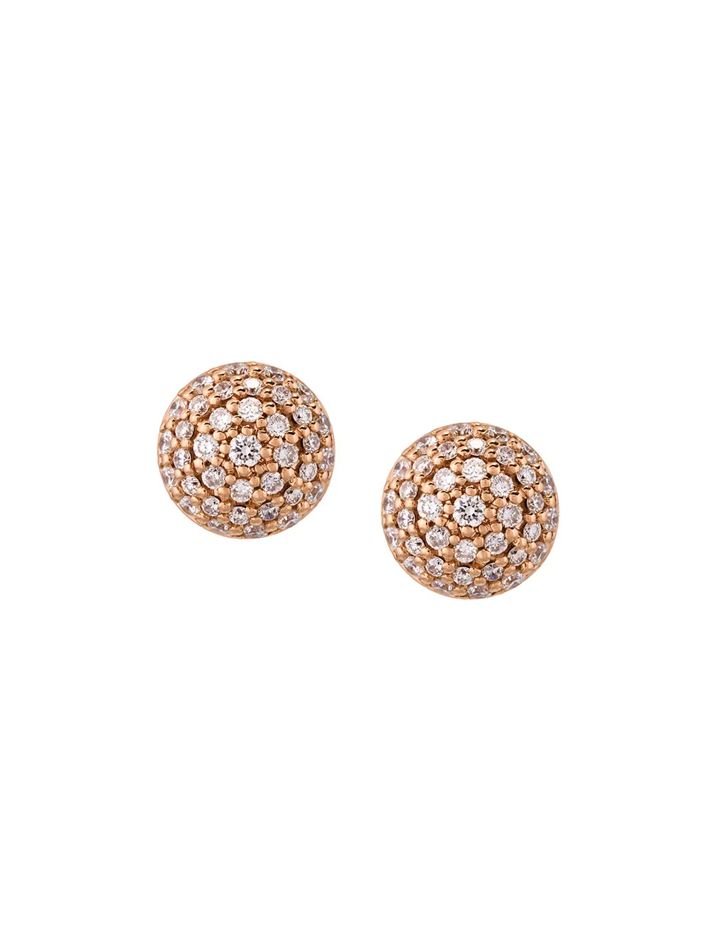 

Серьги Black Caviar из розового золота с бриллиантами ALINKA, металлик