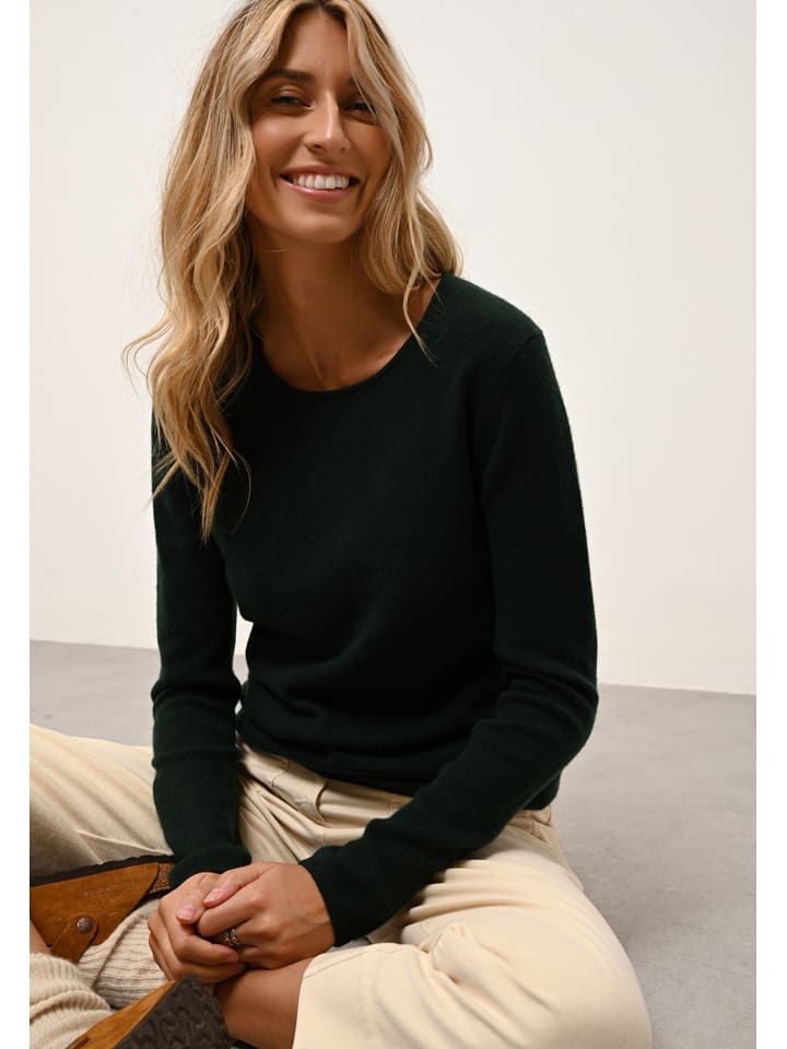 

Кашемировый пуловер Just Cashmere, темно-зеленый