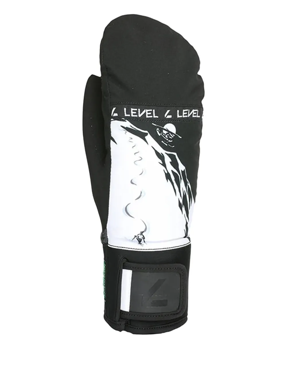 

Перчатки с графичным принтом LEVEL KIDS, черный