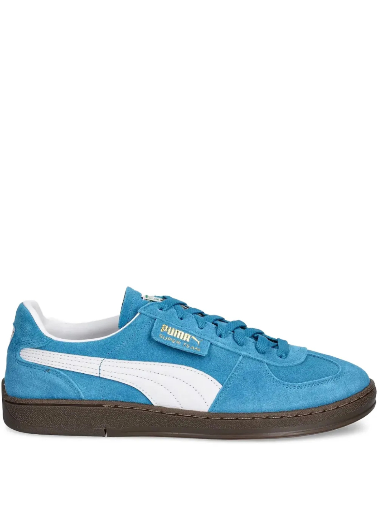 

Низкие замшевые кеды Super Team SD PUMA, синий