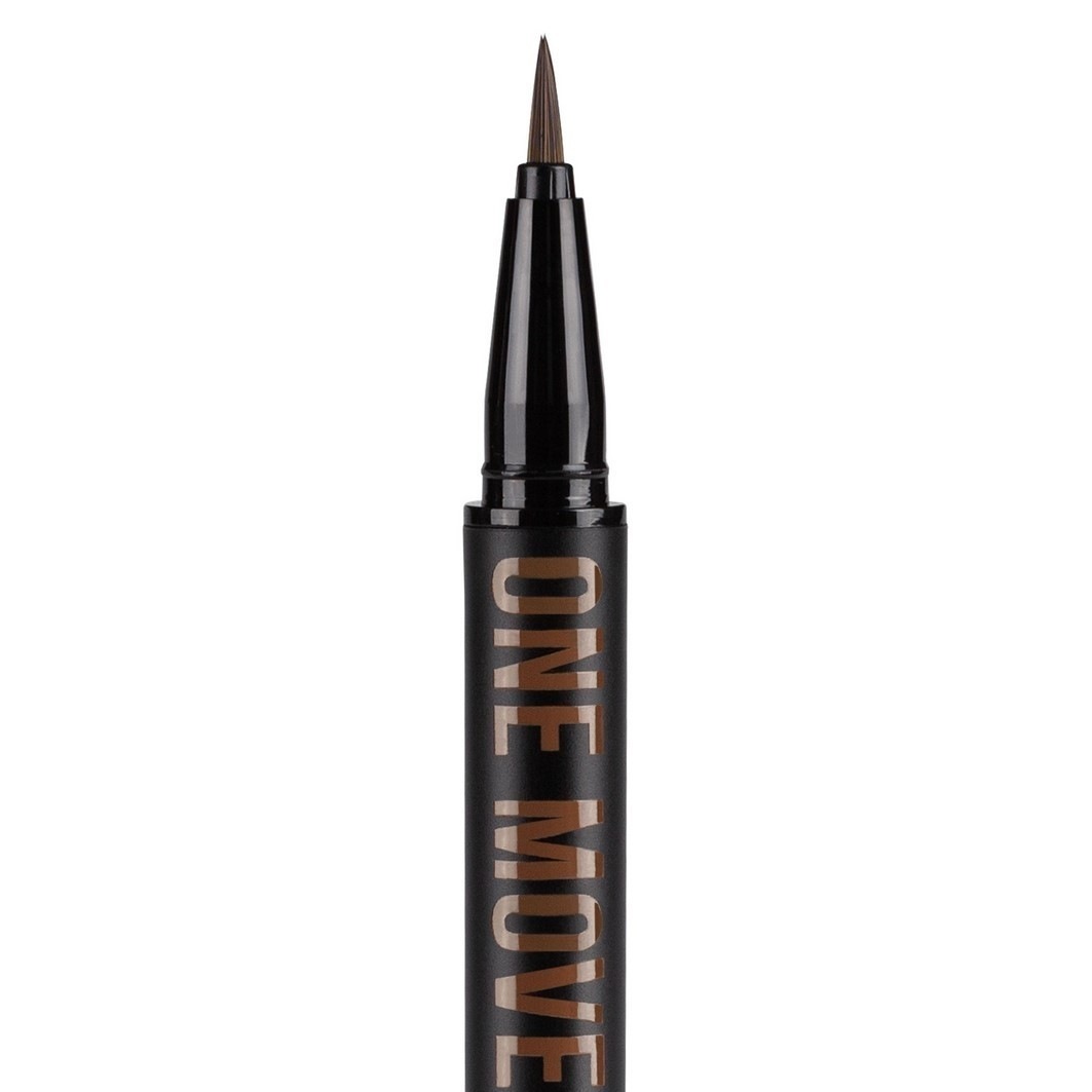 Подводка для глаз one move liquid eyeliner Inglot, nr.02 chocolate, объем 0.55 мл. — фото 3