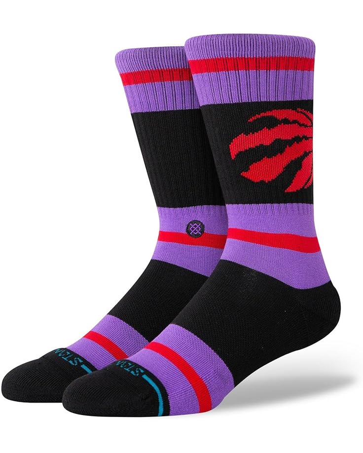 

Носки Stance Prep Toronto Raptors, фиолетовый