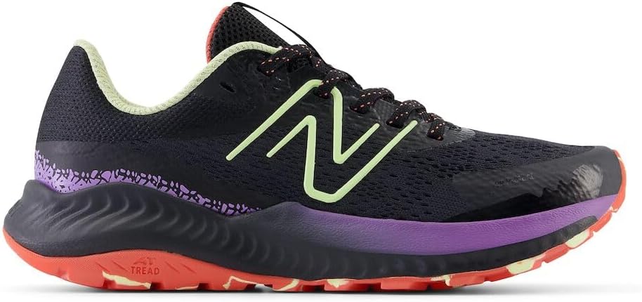 Мужские трейловые кроссовки New Balance DynaSoft Nitrel V5, черный/фиолетовый — фото 3