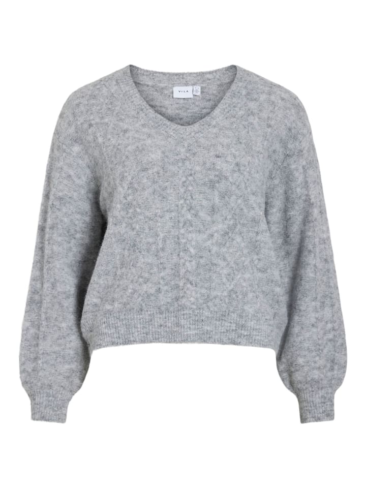 

Свитер Vila, средний серый меланж