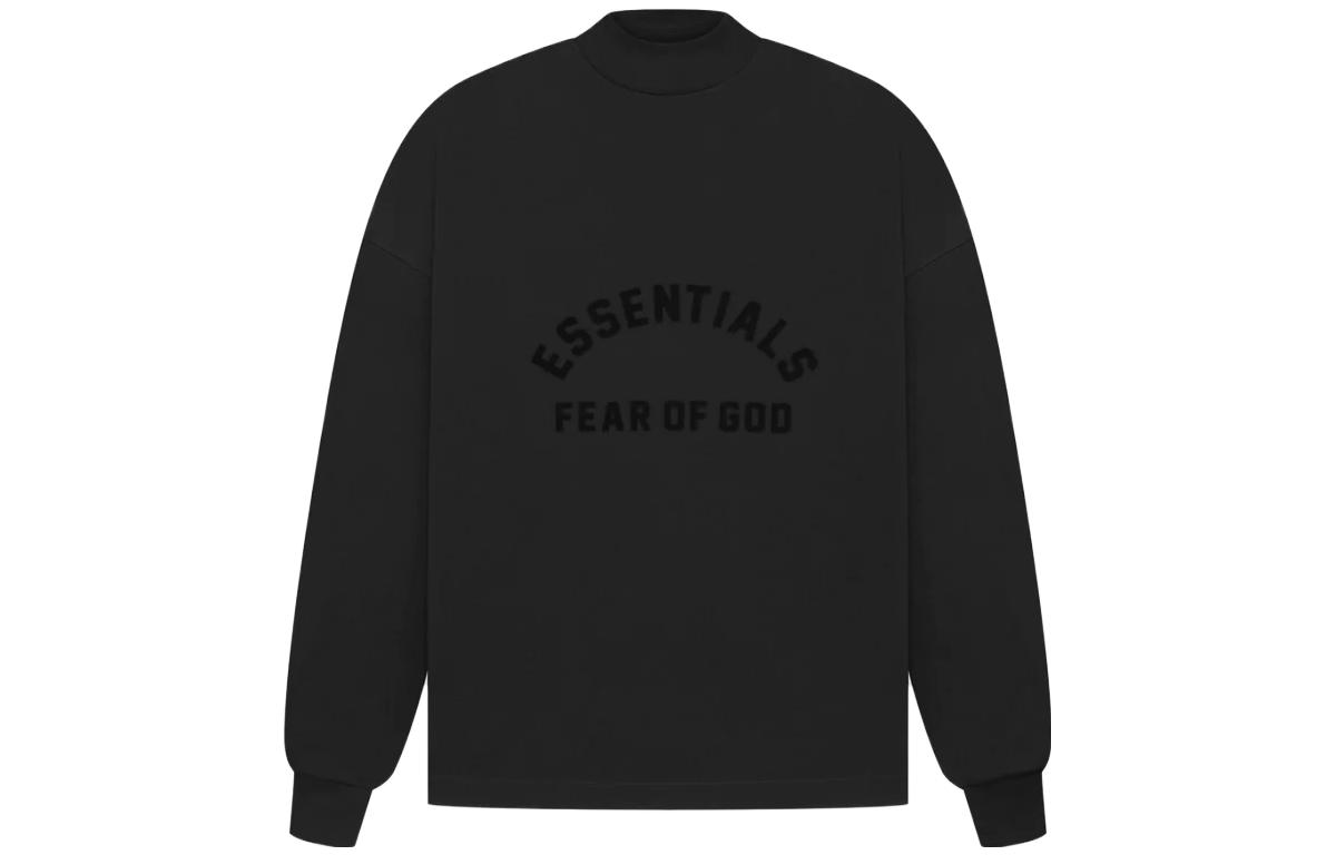 

Мужская футболка Fear of God Essentials, Черный