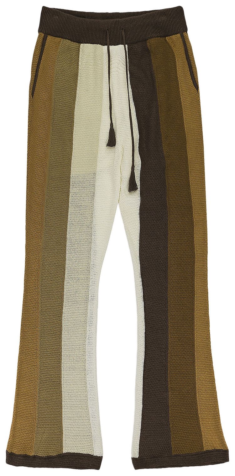 

Брюки Amiri Color-Block Drawstring Pants 'Brown', коричневый