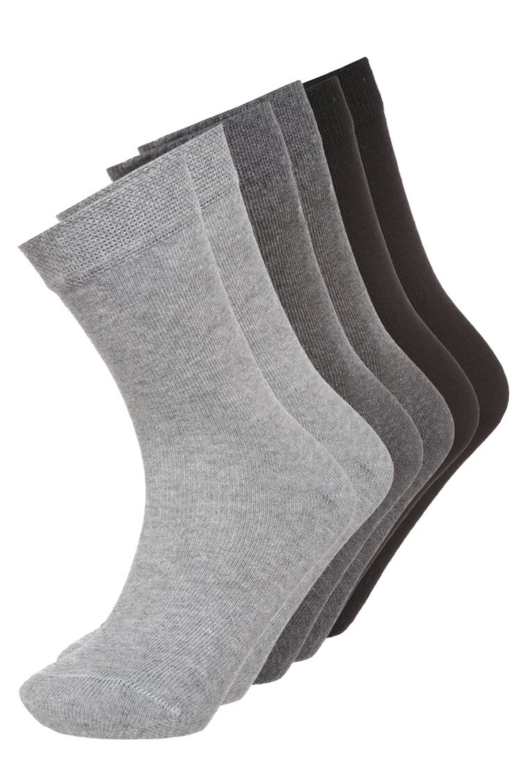 

Носки PLAIN UNISEX 6 PACK Ewers, цвет black/anthrazit melange/grau melange