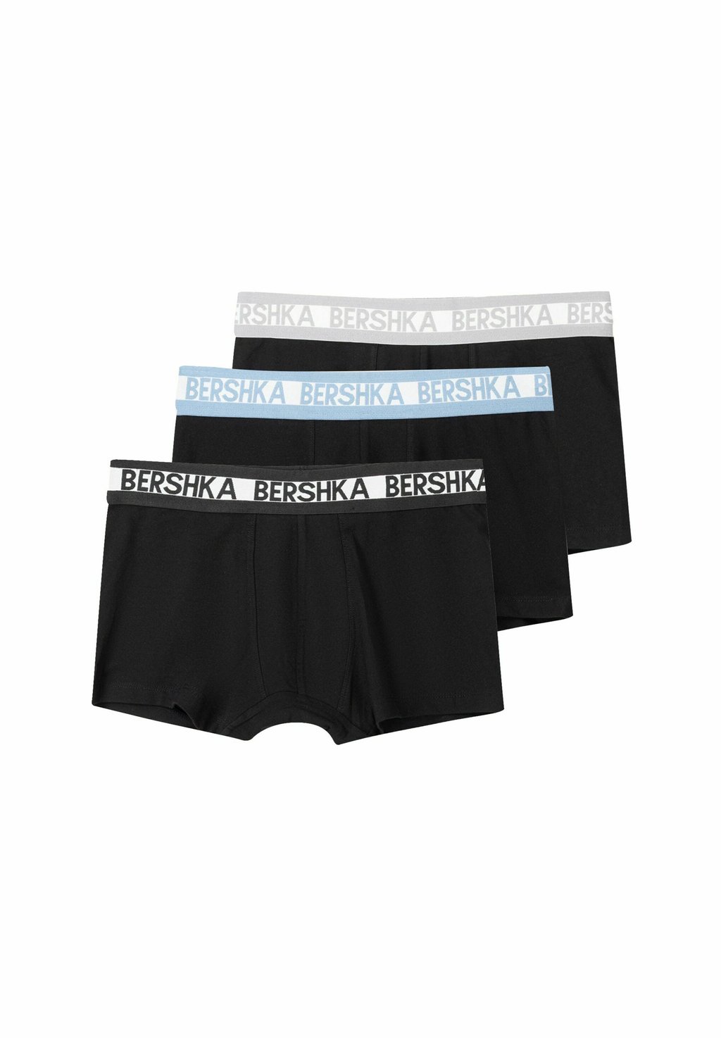 

Боксеры 3 PACK Bershka, черный