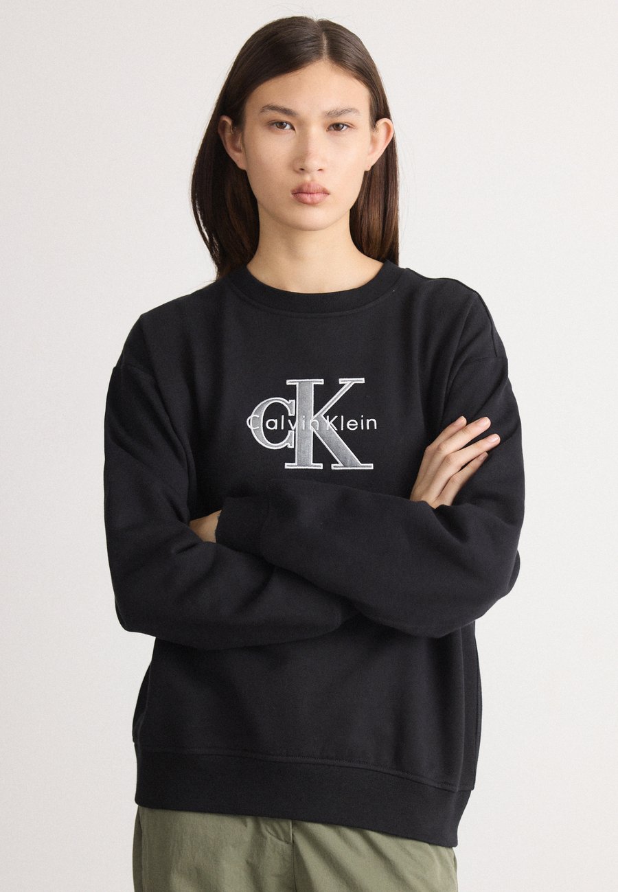 

Толстовка Calvin Klein Jeans MONOLOGO FRENCH, Black