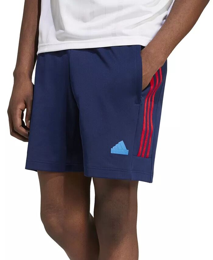 

Мужские шорты с 3 полосками House of Tiro Nations Pack adidas, синий