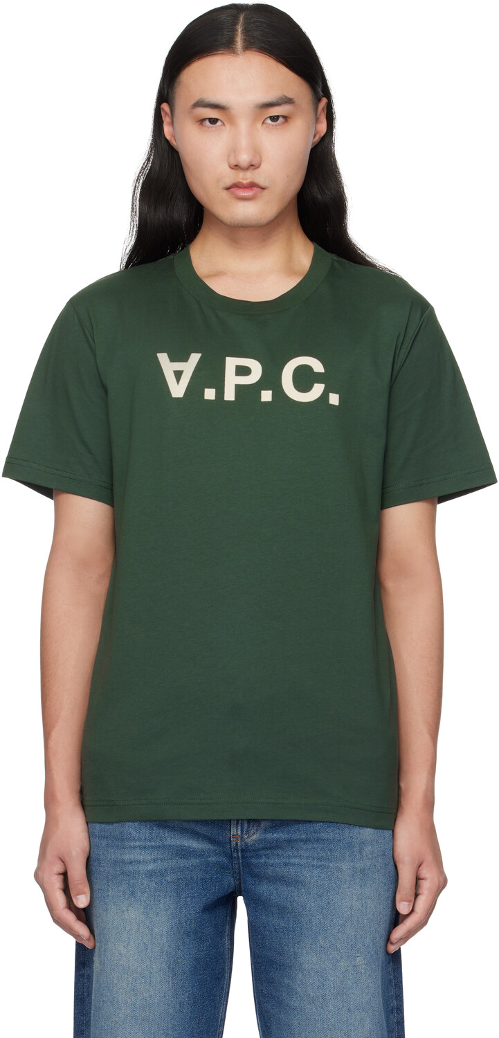 

Футболка зеленая Standard Grand 'VPC' A.P.C.
