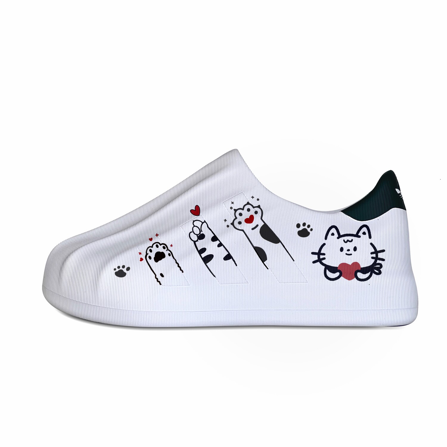 

Кроссовки adidas originals AdiFOM SST Lifestyle Shoes Unisex Low-top White/black, белый