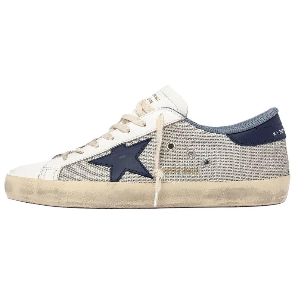 

Кроссовки Golden Goose Super-Star Skateboarding Shoes Men Low-top Gray, серый