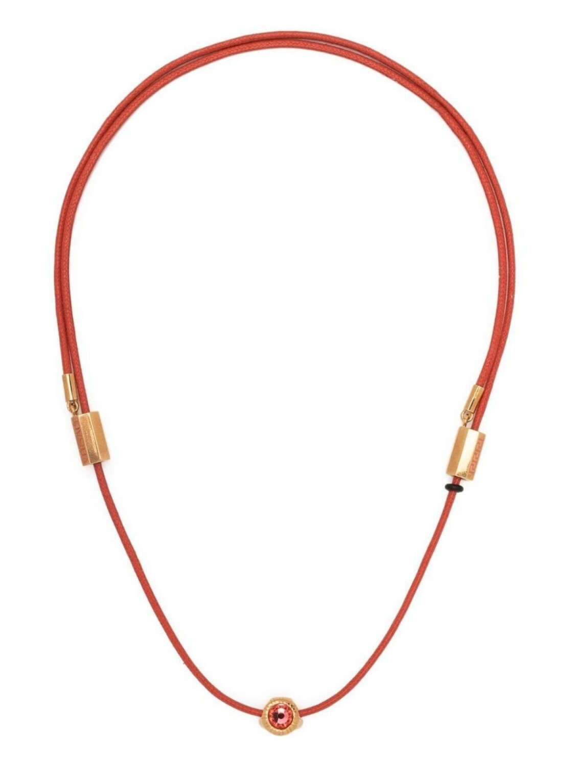 

Колье с декором Medusa Versace, оранжевый