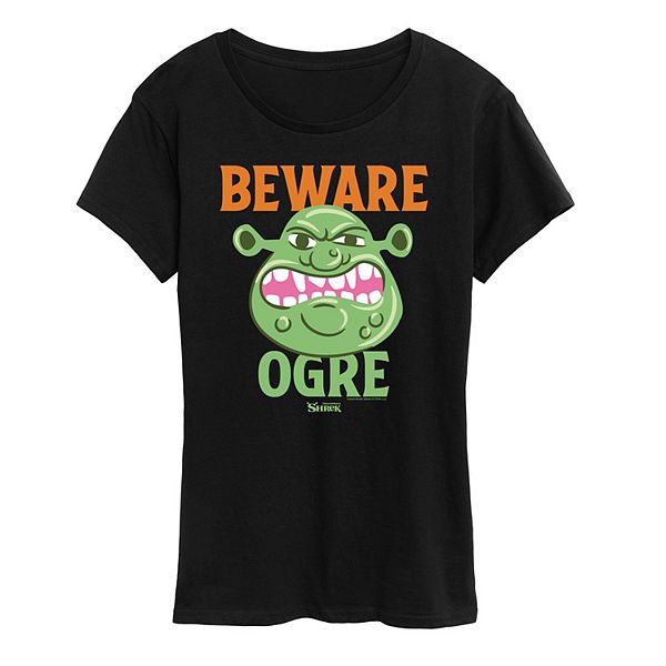 

Футболка с принтом Shrek Beware Ogre Dreamworks, Black, Черный, Футболка с принтом Shrek Beware Ogre Dreamworks, Black