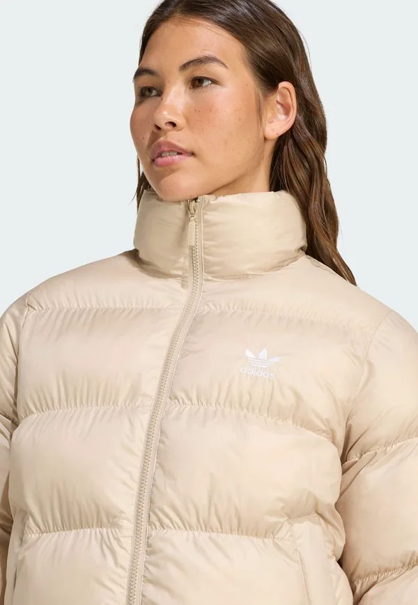 Зимняя пуховая куртка Adidas Originals, Stone Khaki — фото 3
