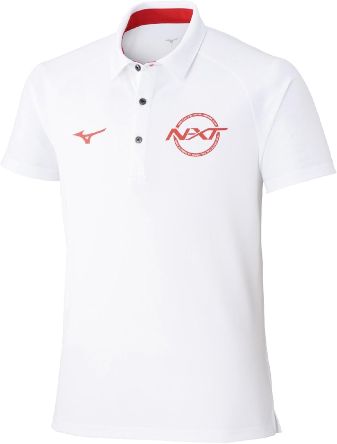 

Футболка-поло Mizuno 32JAD275 N-XT PureHyper, влагоотводящая, быстросохнущая, с защитой от УФ-излучения, мужская, белый