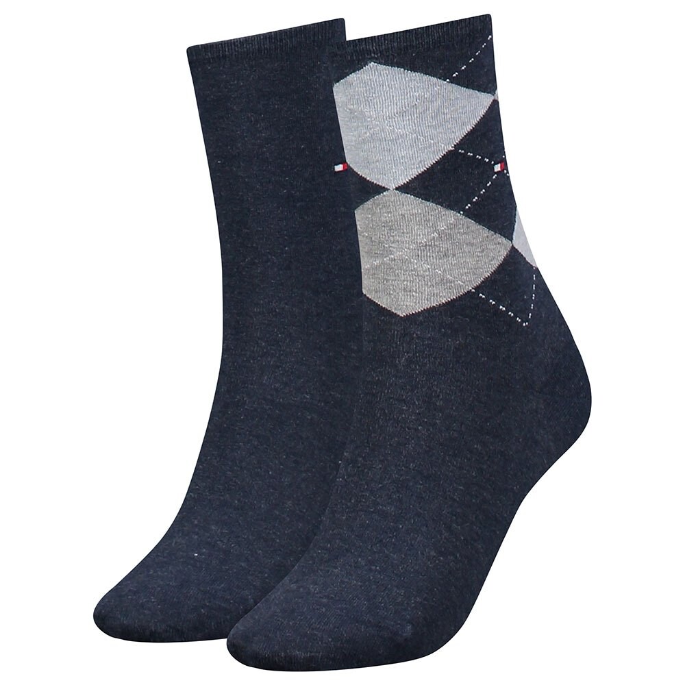 

Носки Tommy Hilfiger Check 2 шт, синий
