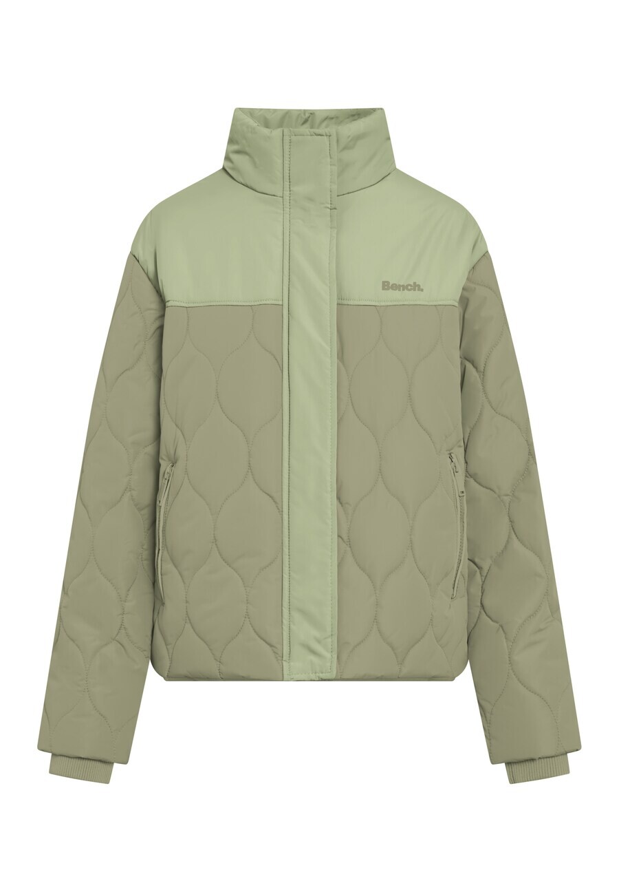 

Всесезонная куртка BENCH Between-Season Jacket, цвет khaki/pastel green