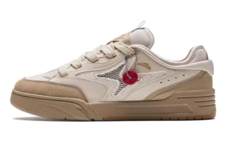 

Кроссовки ANTA AOJIE Skateboarding Shoes Women's Low-top Beige/Brown, коричневый