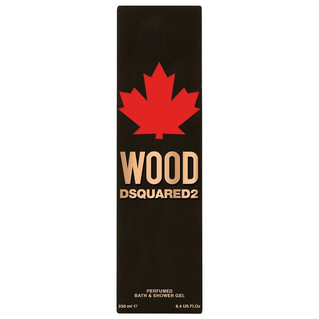 Гель для душа wood homme bath & shower gel Dsquared2, объем 250 мл — фото 3