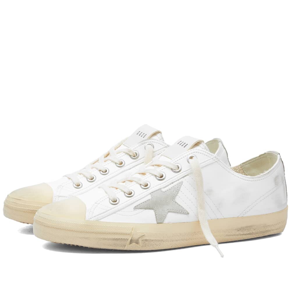 

Кожаные кроссовки Golden Goose V-Star, Серый, Кожаные кроссовки Golden Goose V-Star