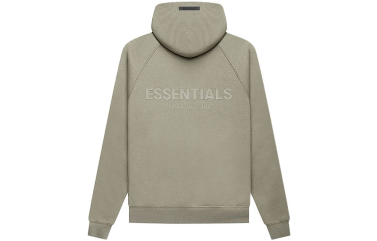 Толстовка с капюшоном Fear Of God Essentials, фисташковый зеленый — фото 2