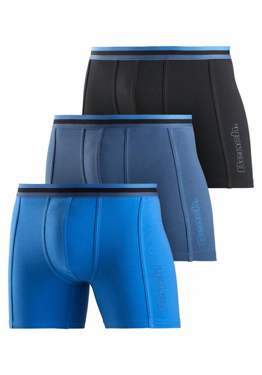 

Трусы BENCH Boxer shorts, цвет blue/turquoise/black