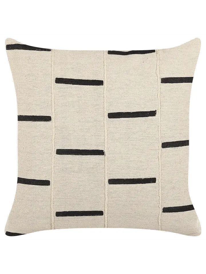 

Декоративная подушка Beliani Deko ABIES, цвет beige/schwarz